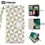 Axis Wallet Case For Iphone-14promax-Tringle Bige - Image 2
