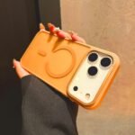 Nexus matte magsafe case for iphone-12/12pro-orange