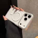 Nexus matte magsafe case for iphone-13/14/15-white